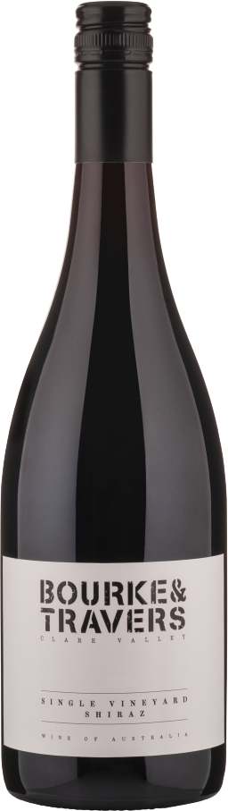 Bourke & Travers Single Vineyard Clare Valley Shiraz 2021